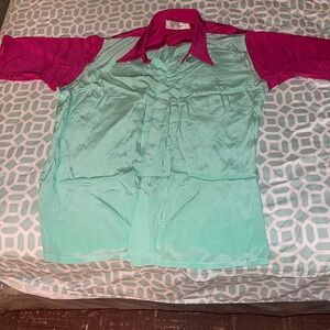 Custom made silk shirt